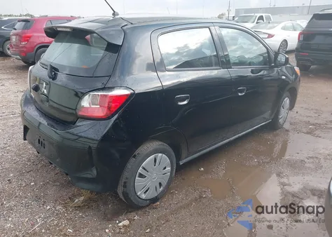 2024 Mitsubishi Mirage Es/Le z USA, uszkodzony, nr VIN ML32AUHJ9RH037267